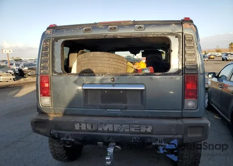 2005 Hummer H2 из США, поврежденный, VIN 5GRGN23U45H105643